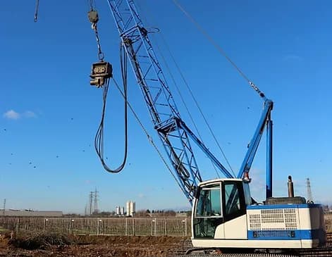 Grue mobile flèche treillis (cat A)